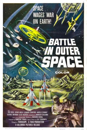 Battle in Outer Space (1959) Movie Poster - SassyFlix