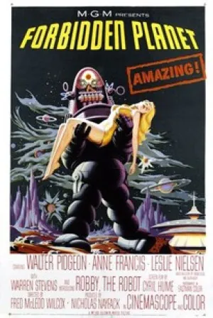 Forbidden Planet (1956) Movie Poster - SassyFlix