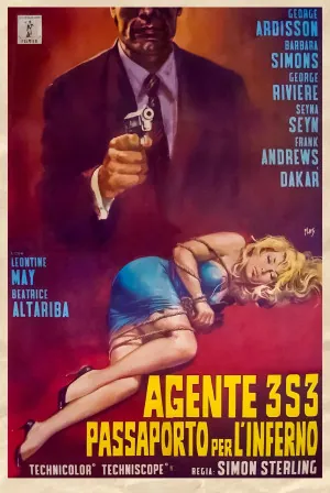 Agent 3S3: Passport to Hell (1965) Movie Poster - SassyFlix