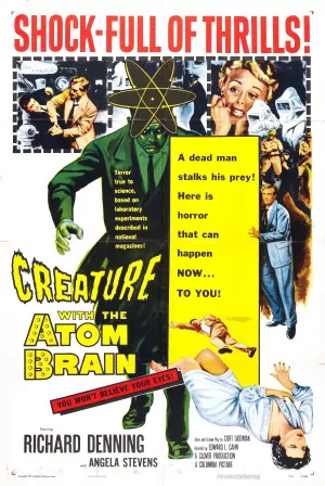 Creature with the Atom Brain (1955) Movie Poster - SassyFlix
