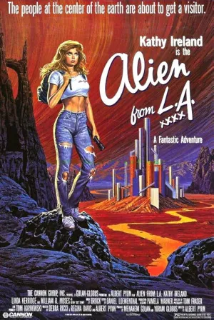 Alien from L.A. (1988) Movie Poster - SassyFlix