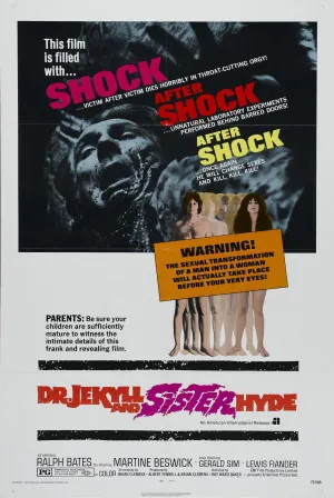 Dr Jekyll & Sister Hyde (1971) Movie Poster - SassyFlix