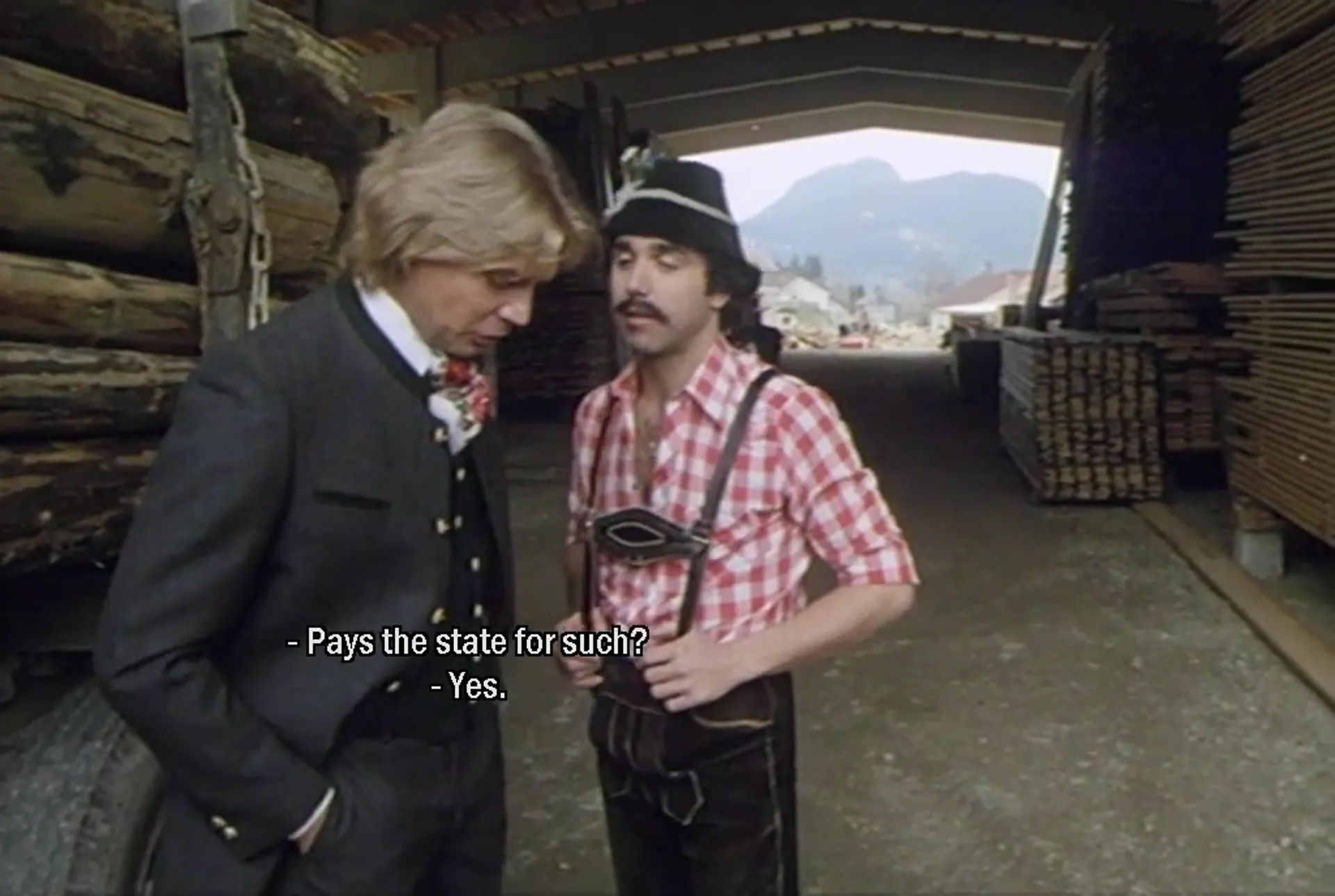 Hurra, die Schwedinnen sind da scene still 1