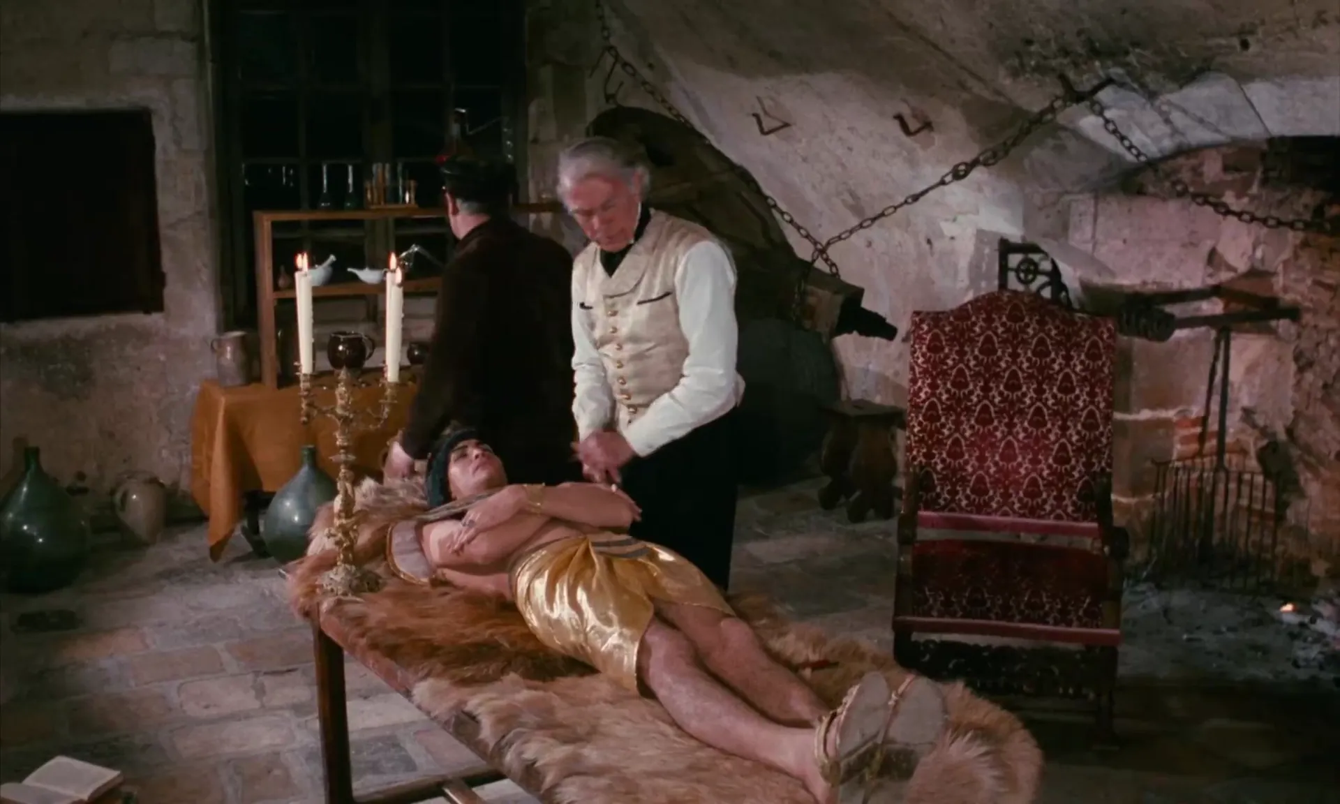 Love Brides of the Blood Mummy scene still 2