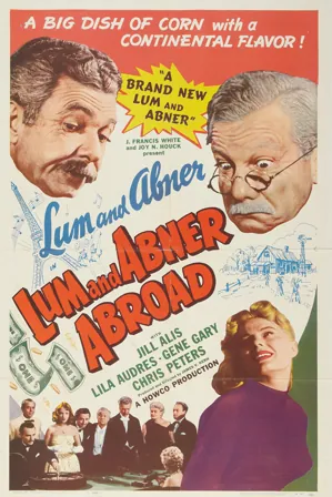 Lum and Abner Abroad (1956) Movie Poster - SassyFlix