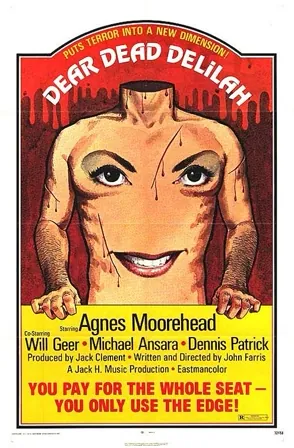 Dear Dead Delilah (1972) Movie Poster - SassyFlix
