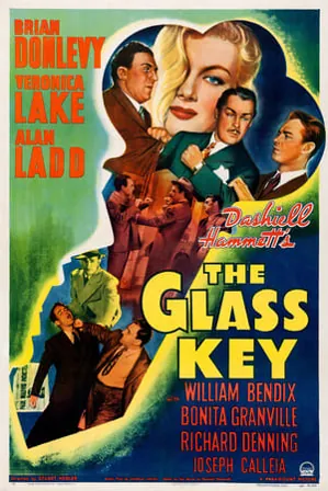 The Glass Key (1942) Movie Poster - SassyFlix