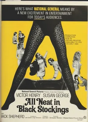All Neat in Black Stockings (1969) Movie Poster - SassyFlix