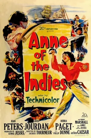 Anne of the Indies (1951) Movie Poster - SassyFlix