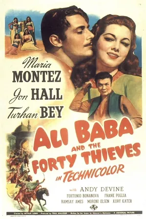 Ali Baba and the Forty Thieves (1944) Movie Poster - SassyFlix