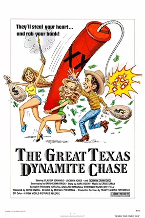The Great Texas Dynamite Chase (1976) Movie Poster - SassyFlix