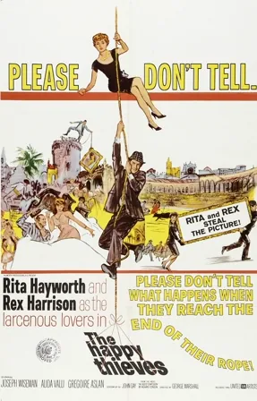 The Happy Thieves (1961) Movie Poster - SassyFlix