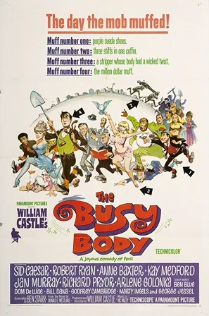 The Busy Body (1967) Movie Poster - SassyFlix