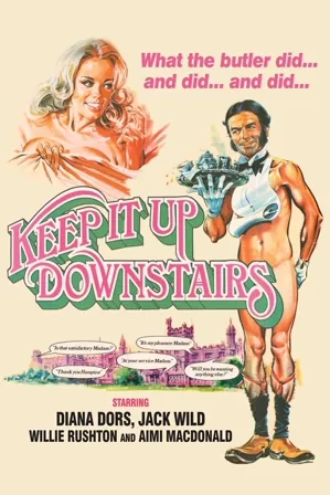 Keep It Up Downstairs (1976) Movie Poster - SassyFlix
