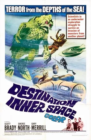 Destination Inner Space (1966) Movie Poster - SassyFlix